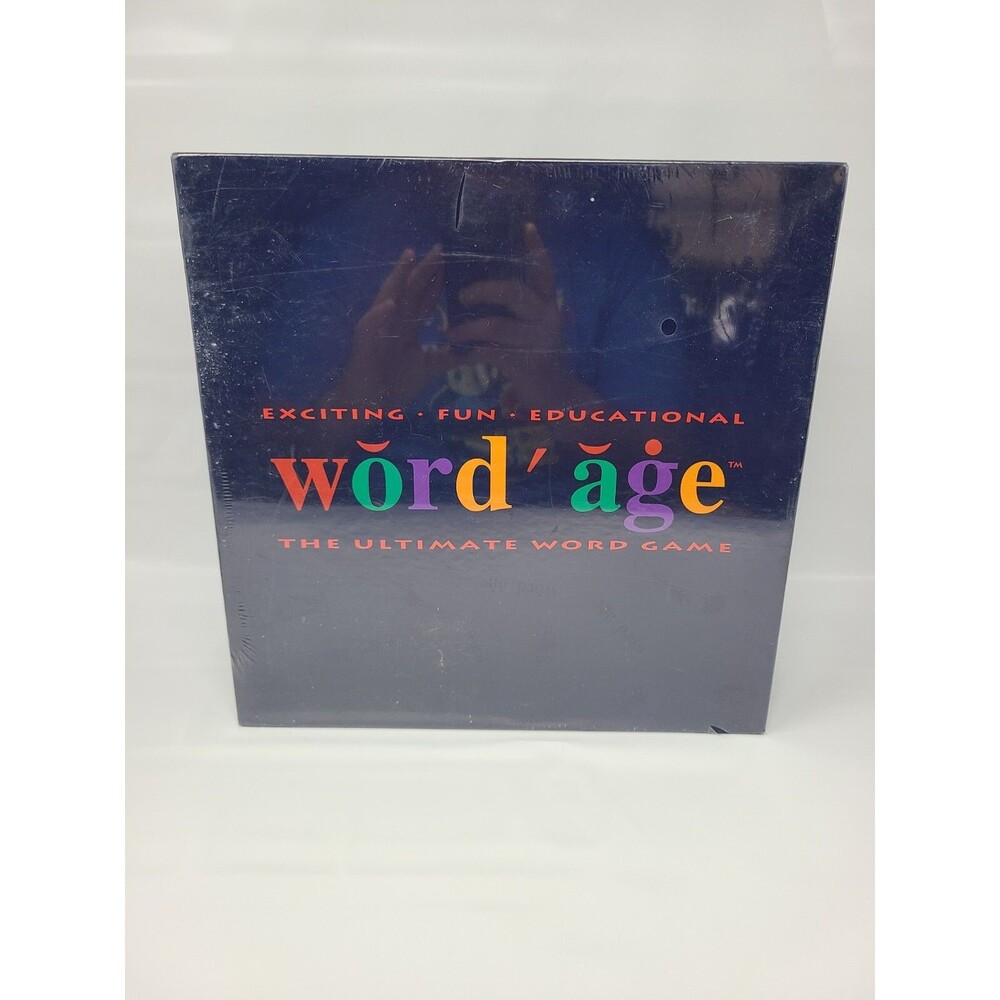 Wordage Board Game Educational Endgame 1994 The Ultimate Word Game Word Age New